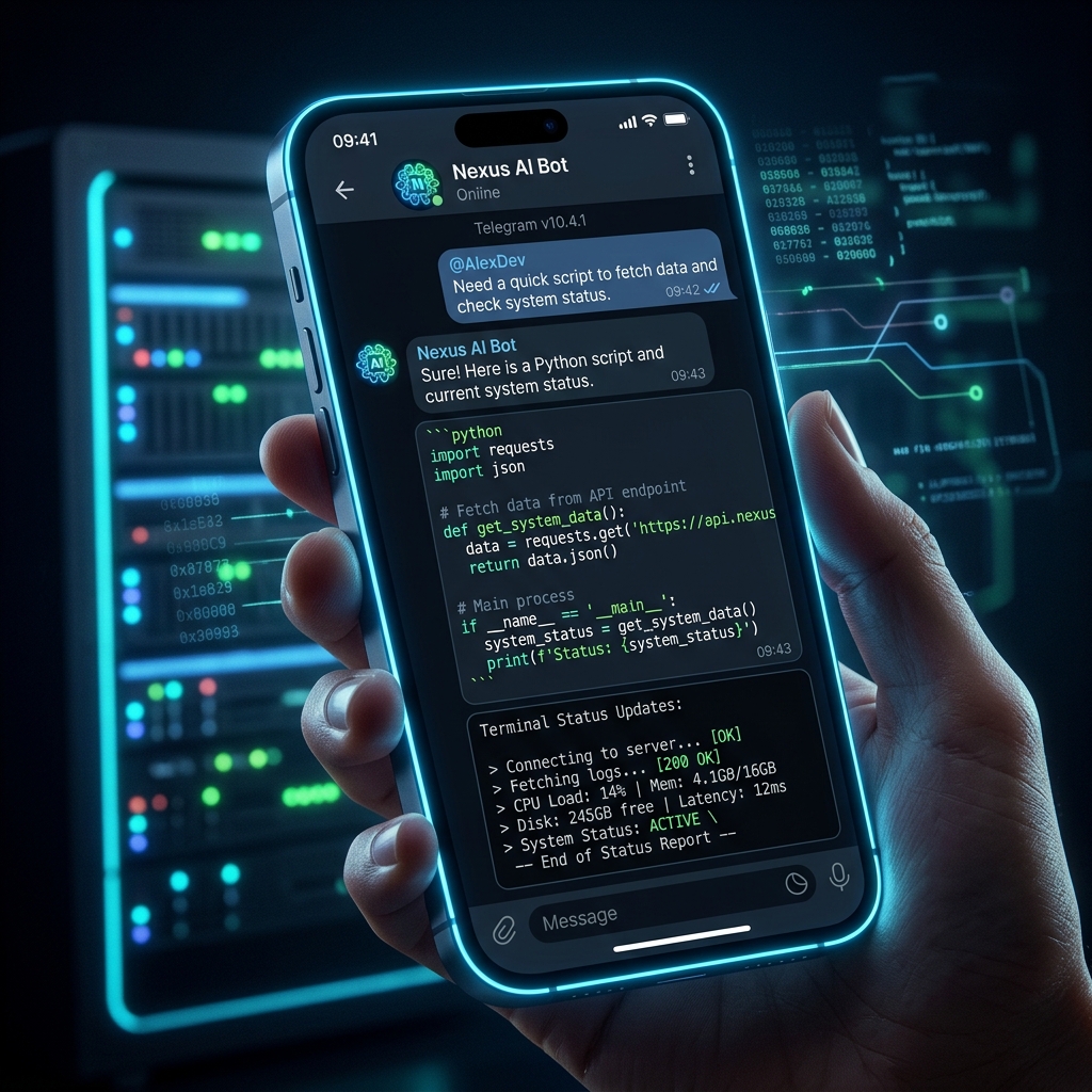 Telegram 交互