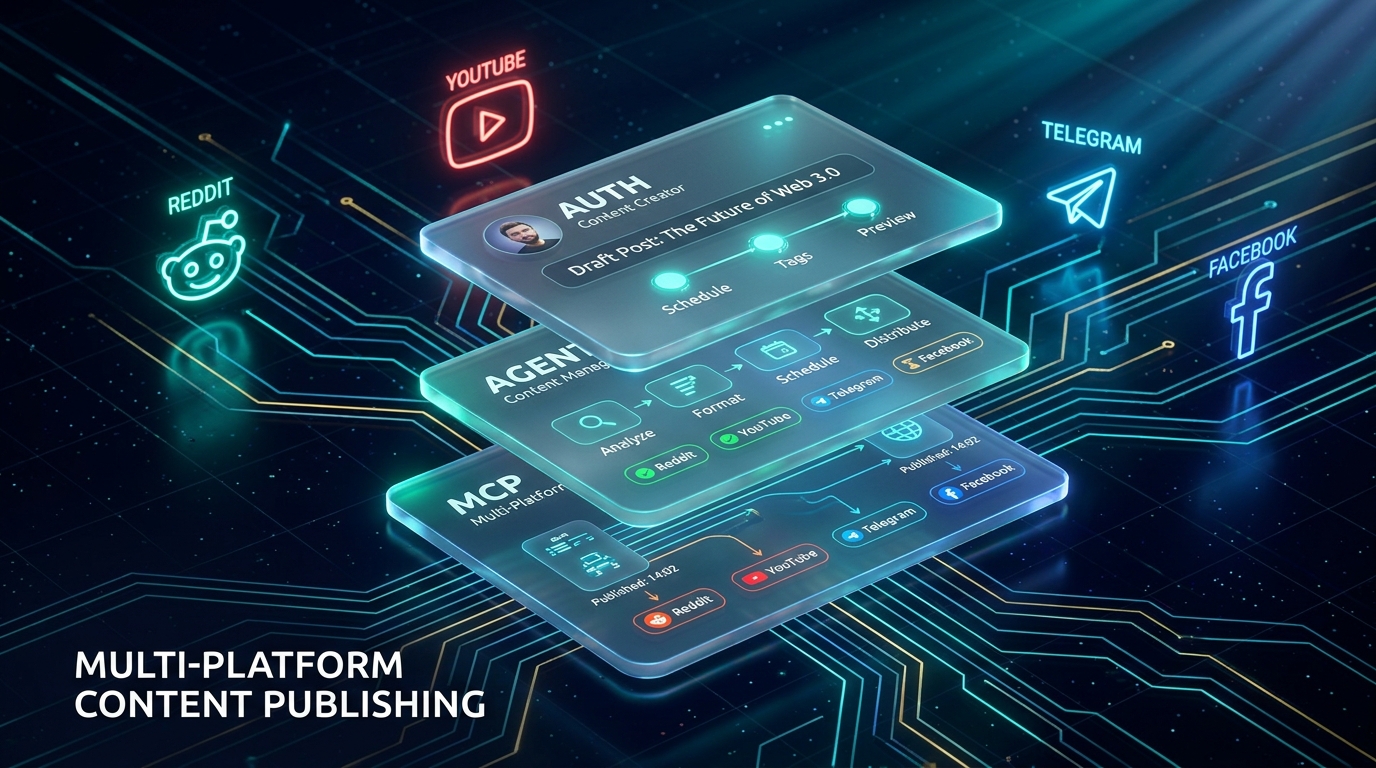 AI-Powered Multi-Platform Publishing: A 3-Layer Decoupled Architecture with Composio Connect and MCP